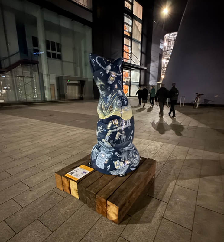 A mischief of rats outside Hull Truck Theatre